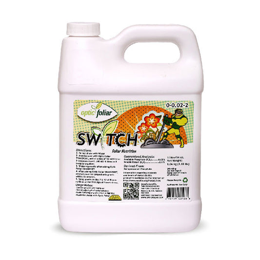 Optic Foliar®, SWITCH, Fertilizer, Foliar Nutrition (1 Liter)