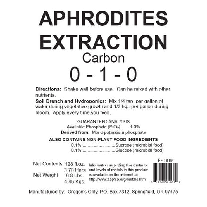 Oregon's Only®, Nectar For The Gods®, Aphrodite’s Extraction, Carbon (2.5 Gallon)