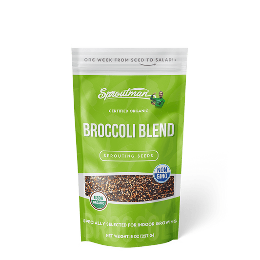 Organic Broccoli Blend Sprouting Seed