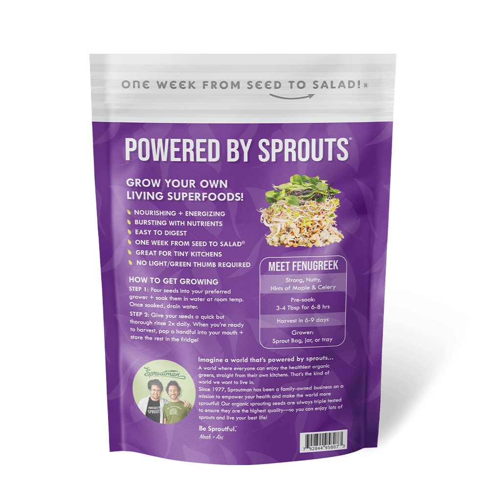 Organic Fenugreek Sprouting Seed