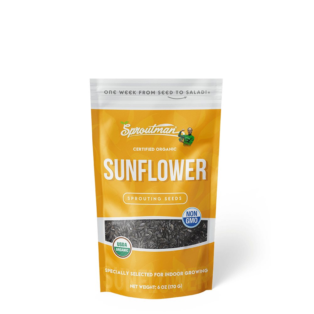 Organic Sunflower Sprouting Seed