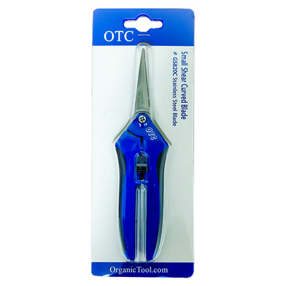 OTC Gardening Scissors, Small Shear, Curved Blade, Stainless Steel