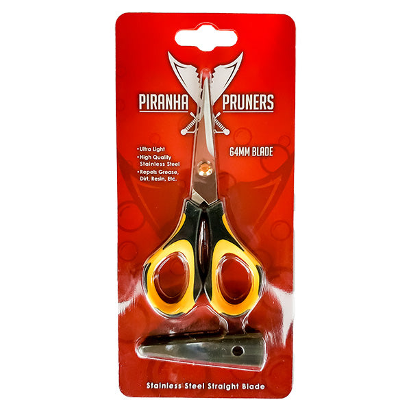 Piranha Pruner® Bonsai Scissors, Stainless Steel, Straight Blade