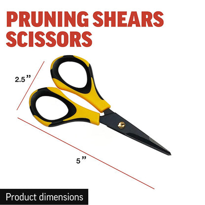 Piranha Pruner® Bonsai Scissors, Fluorine Coated, Stainless Steel, Straight Blade