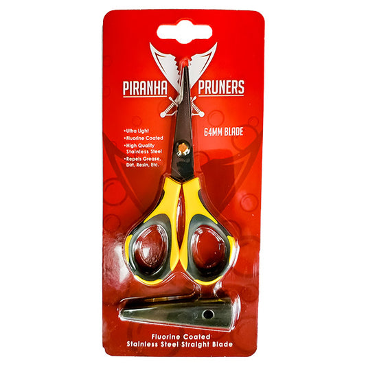 Piranha Pruner® Bonsai Scissors, Fluorine Coated, Stainless Steel, Straight Blade