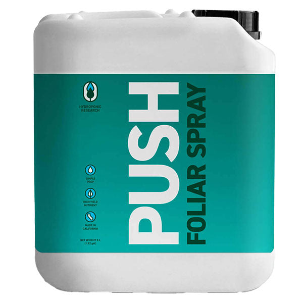 Hydroponic Research® Push Foliar Spray (5 Liters)