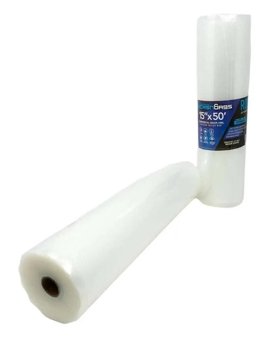 Symbys Stash Vacuum Bags 15 in x 50 ft – Clear Roll