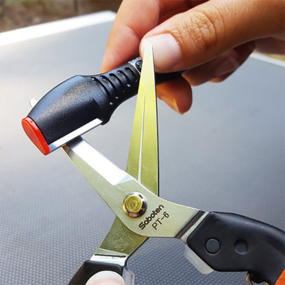 Saboten Tungsten Carbide Trimming Scissors Sharpener