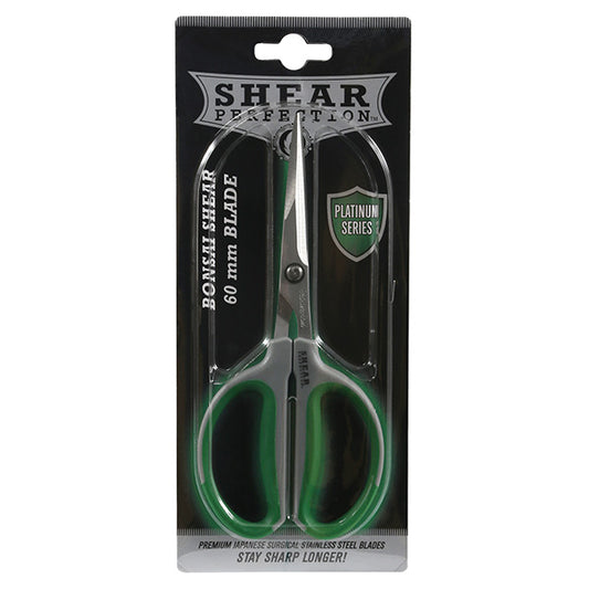 Shear Perfection®, Platinum Series®, Bonsai Scissor, Stainless Steel, Straight Blades