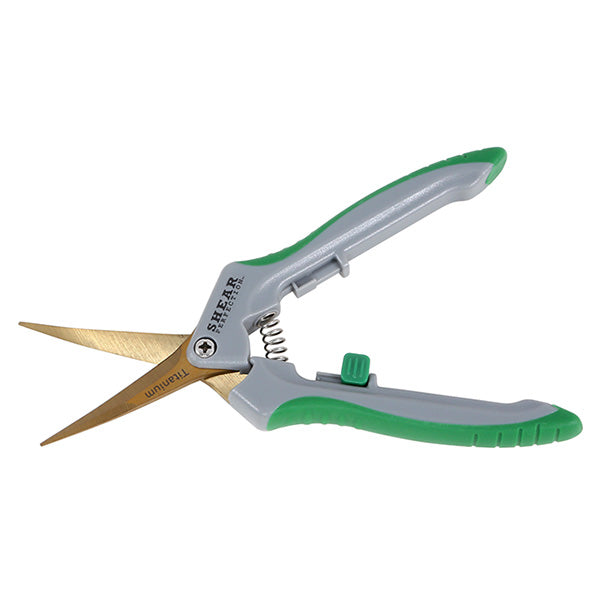 Shear Perfection®, Curved Trimming Shears, Platinum Series, 2" Gold Titanium Coated Stainless Steel Blades