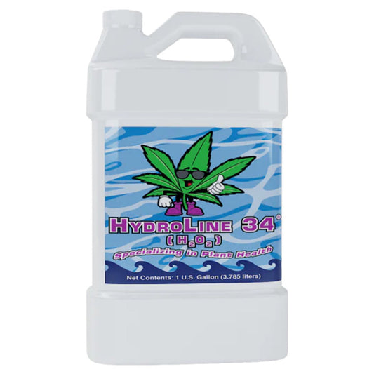 Soft Jamb Company® Hydroline Peroxide, H2O2, 34% (1 Gallon)