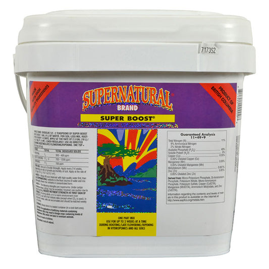 Supernatural Brand® Super Boost® 11-49-9 Powdered Nutrients (10 kg)