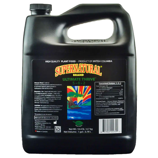 Supernatural Brand® Ultimate Thrive® 5-0-2 (20 Liters)