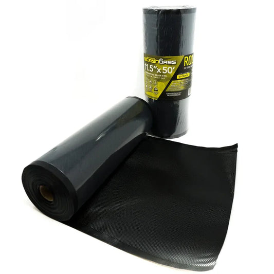 Symbys Stash Vacuum Bags 11.5 in x 50ft - Black & Clear