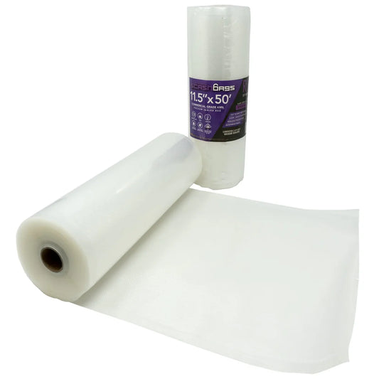 Symbys Stash Vacuum Bags 11.5 in x 50 ft – Clear Roll