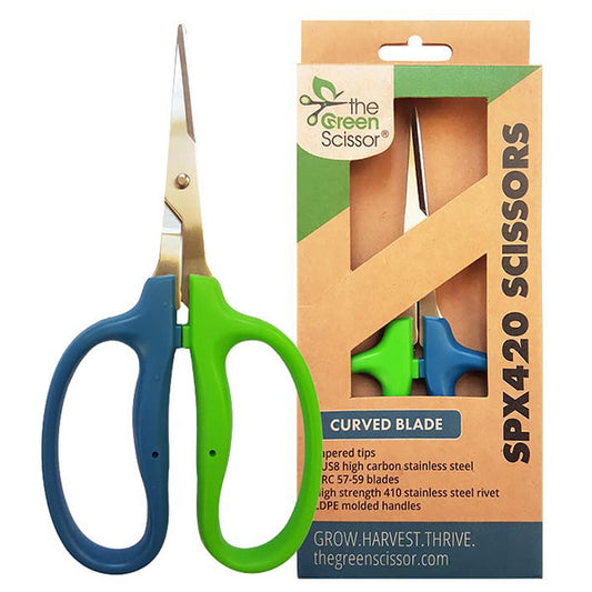 The Green Scissor® SPX420 Scissors, Curved Blades