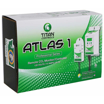 Titan Controls® Atlas® 1 CO2 Monitor/Controller with Remote Sensor Air Accessory