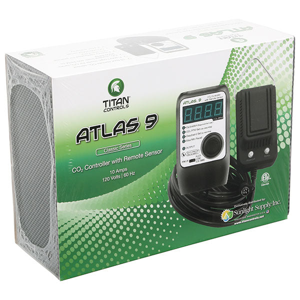 Titan Controls® Atlas® 9 - CO2 Controller with Remote Sensor