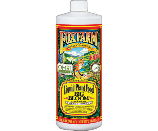 FoxFarm® Big Bloom® Liquid Fertilizer, Concentrate (1 Quart)