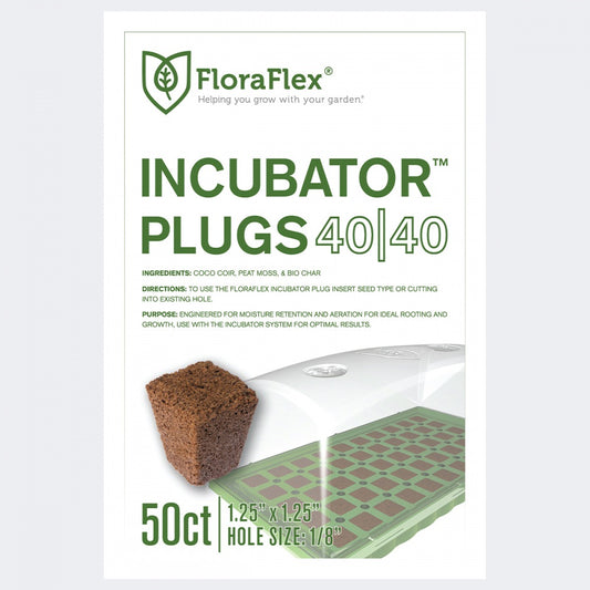FloraFlex® Incubator - 40|40 Coco Plugs (50 Pack)