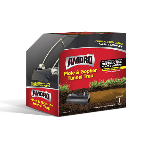 Amdro® Mole & Gopher Tunnel Plastic Trap Contains 1 Trap