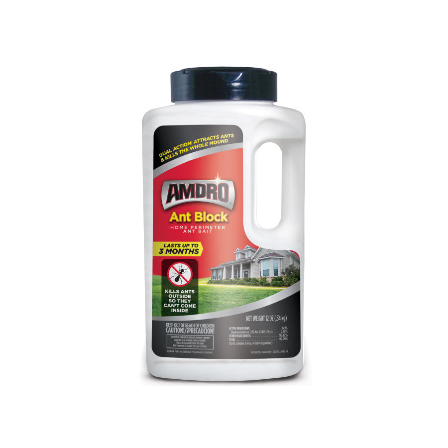 Ant Rid Block Amdro® Ant Block Home Perimeter Ant Bait Granules 12oz – Perris Hydroponics