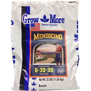 Grow More Mendocino  6-30-30 25 Lb.